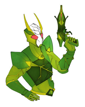 Art Trade - Vezix Rider OC